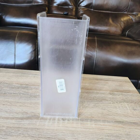 Rubbermaid Spacemaker 3 Tier Supplies Bin - Frosted Clear - Picture 8 of 9